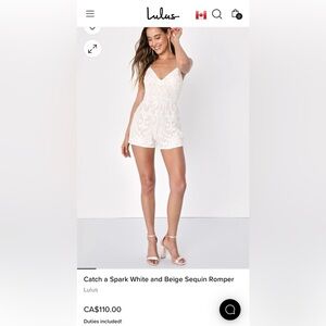 Lulu’s Catch A Spark Romper